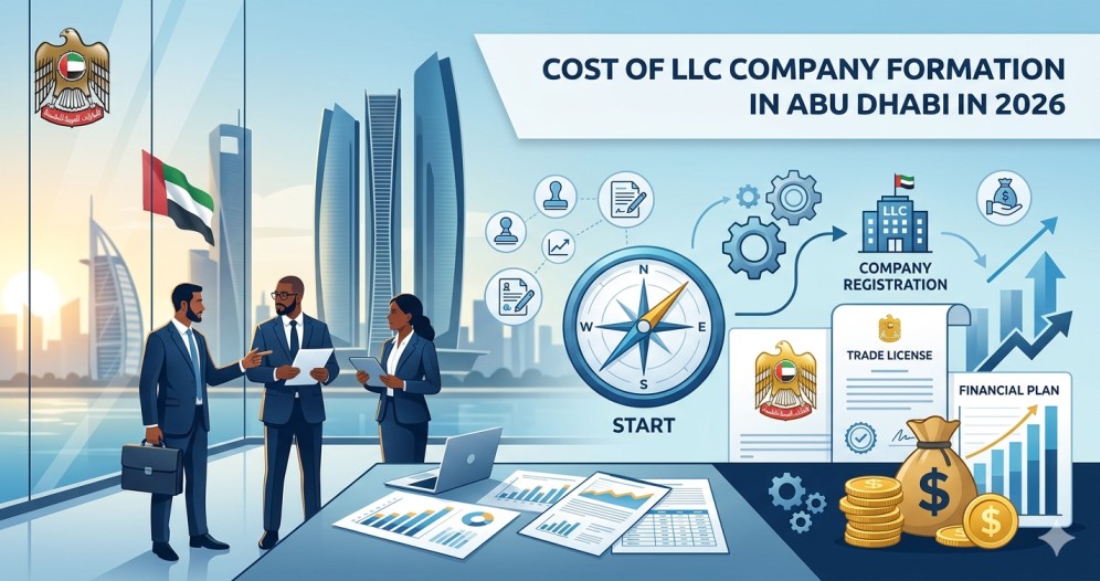 Cost of LLC Company Formation in Abu Dhabi in 2026: Fees, License, and Requirements